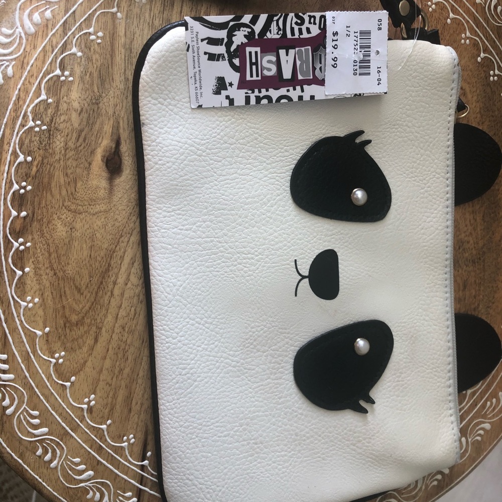 NWT panda wristlet 🐼